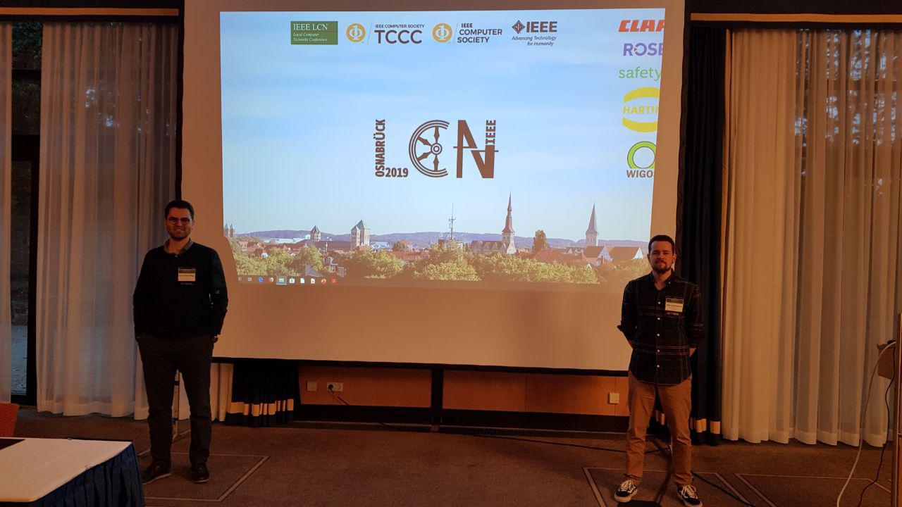 Sina Rafati and Eder Scheid at LCN 2019